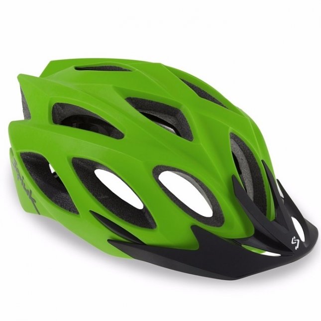 40060838 CAPACETE CICLISMO SPIUK RHOMBUS 2017 VERDE TAM 52-58 03786
